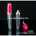 9ml lipgloss container Großhandel leere lipgloss Rohrbehälter mit Pinsel